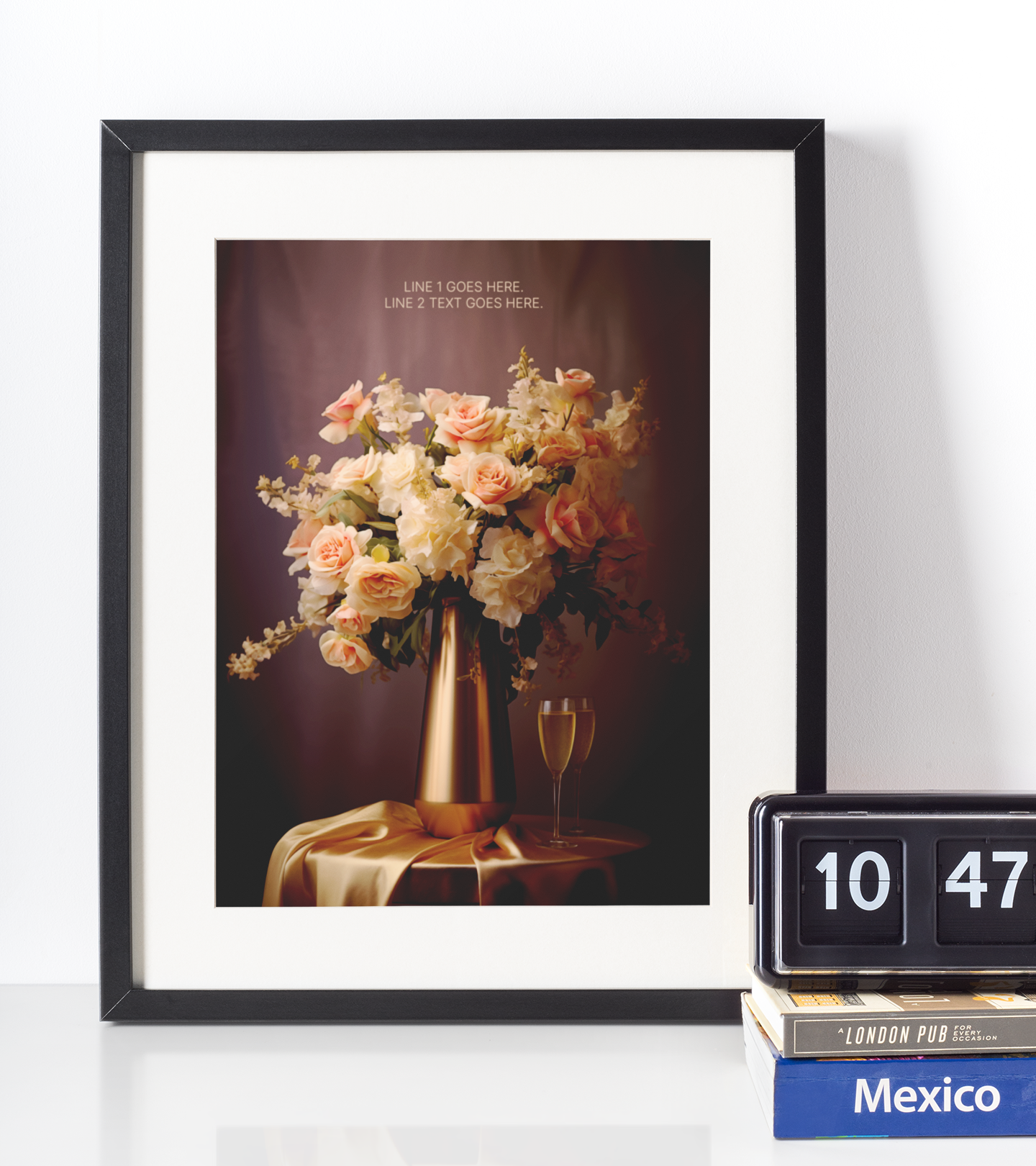 Elegance in Blush – Flower Print + Plant a Tree