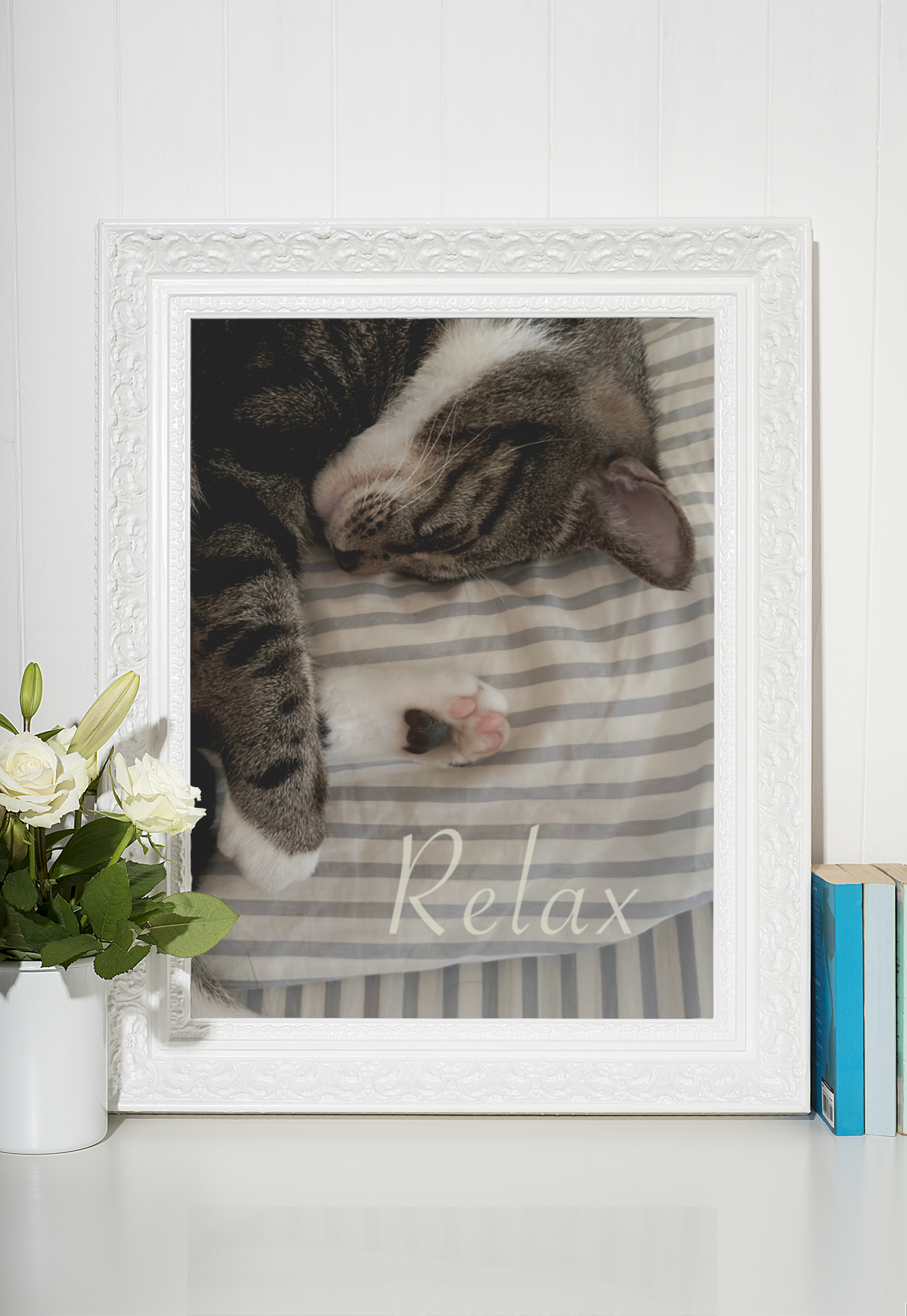 Relax – Cat Print