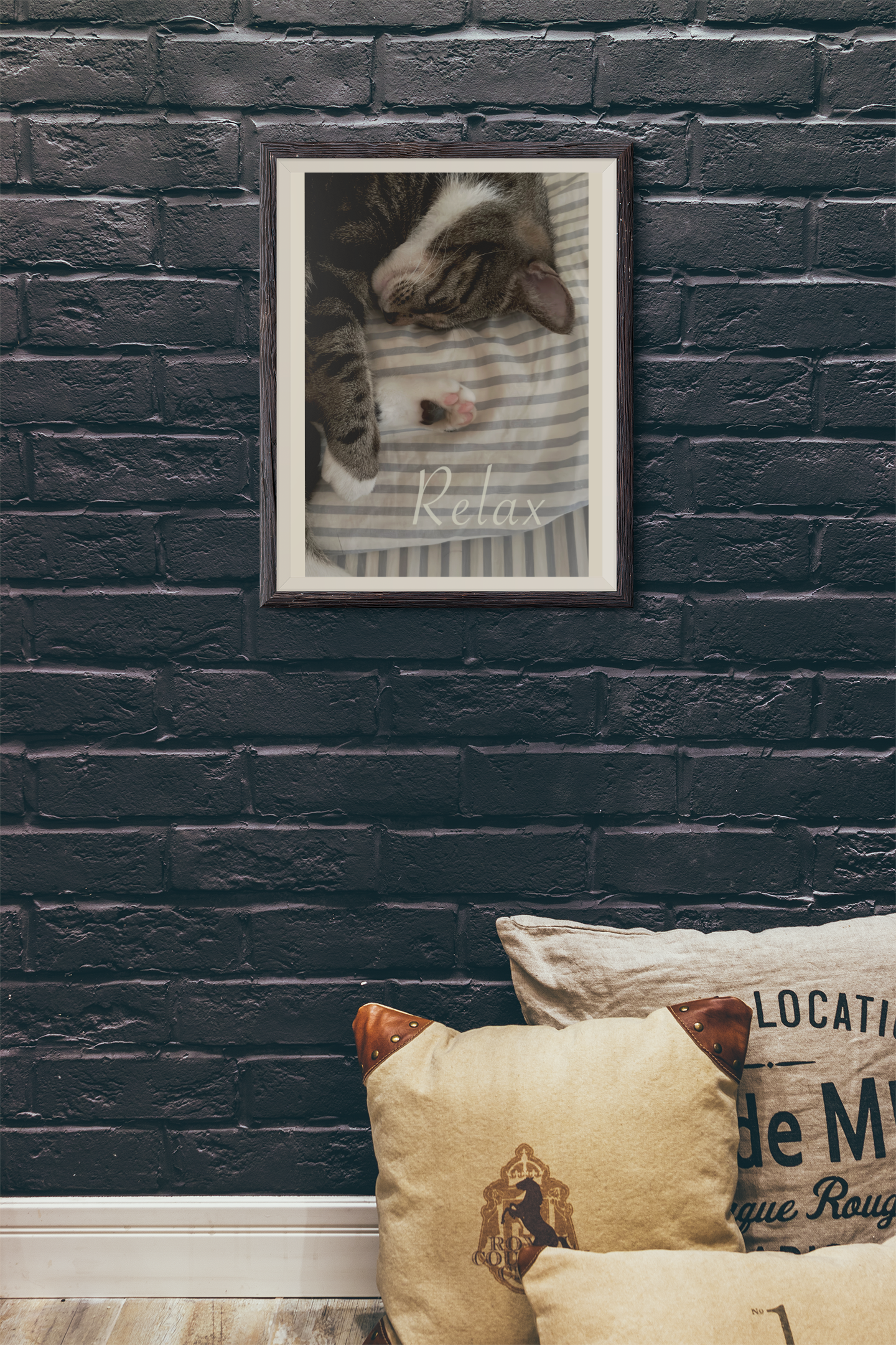 Relax – Cat Print