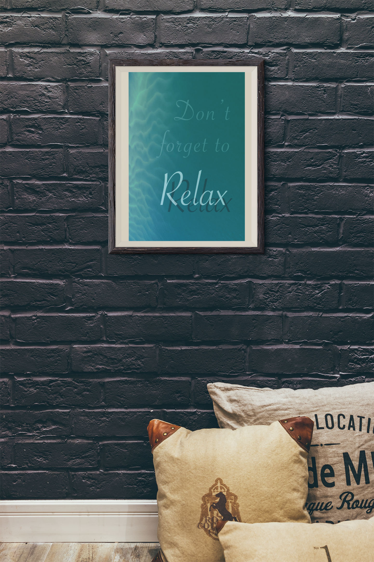 Relax – Waves Print