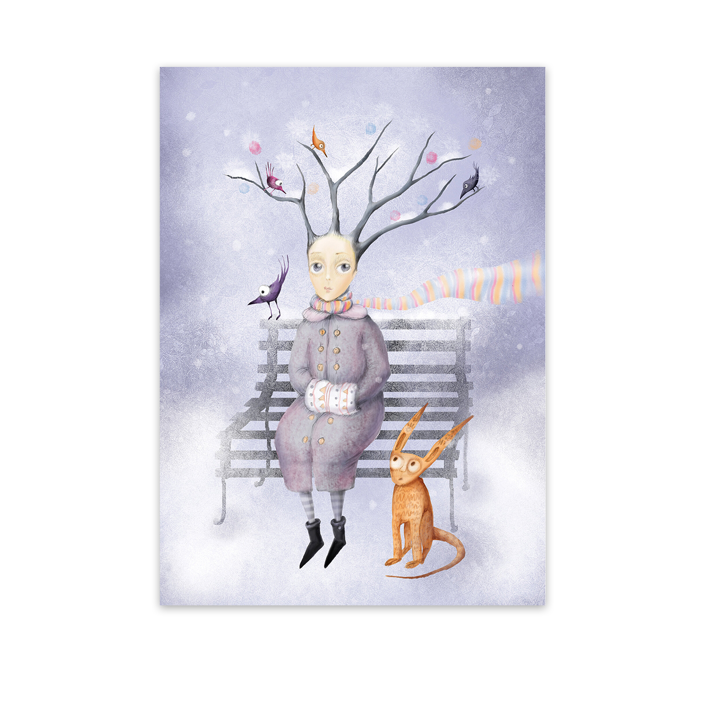 Snow Dreams - Christmas Archival Print