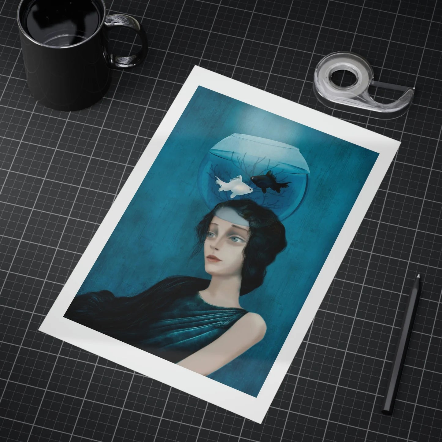 Pisces - Zodiac Archival Print