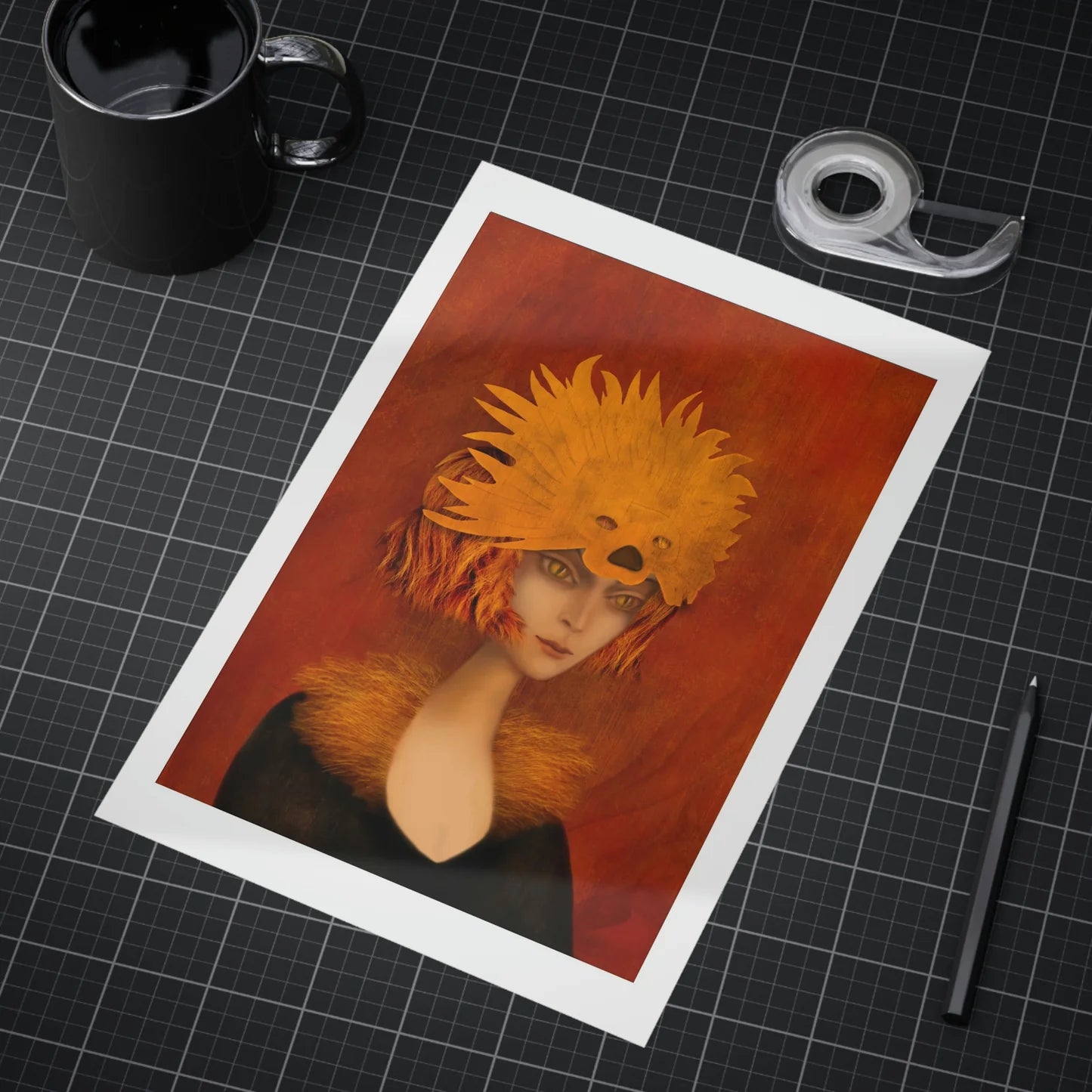 Leo - Zodiac Archival Print