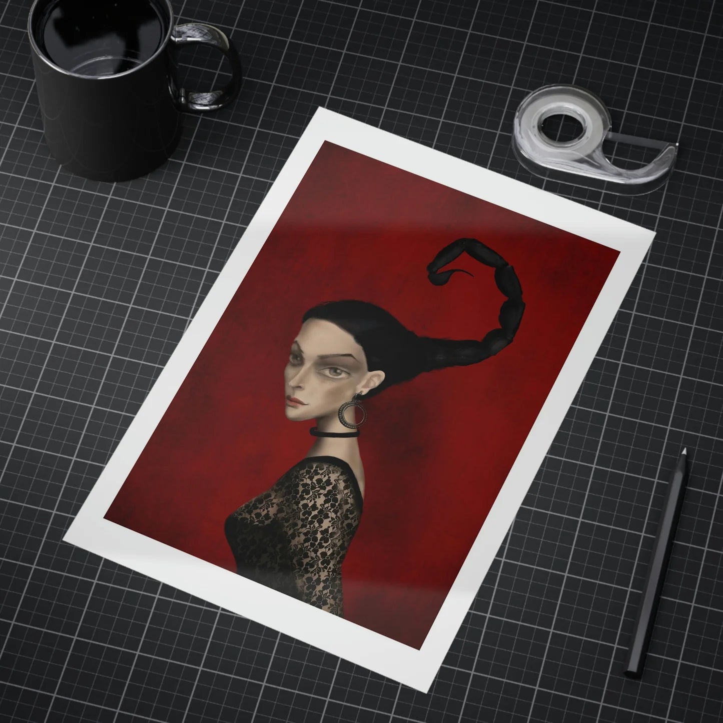 Scorpio - Zodiac Archival Print