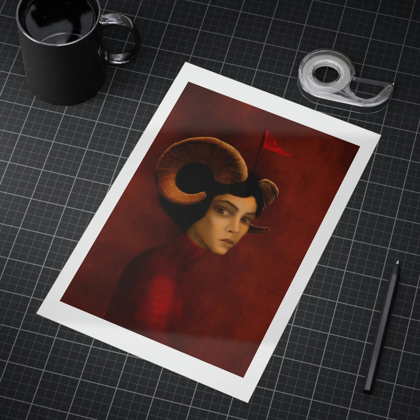 Aries - Zodiac Archival Print