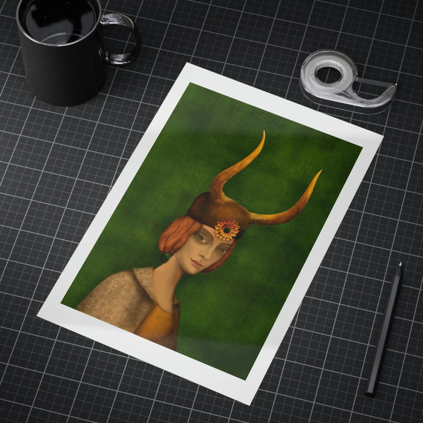 Taurus- Zodiac Archival Print