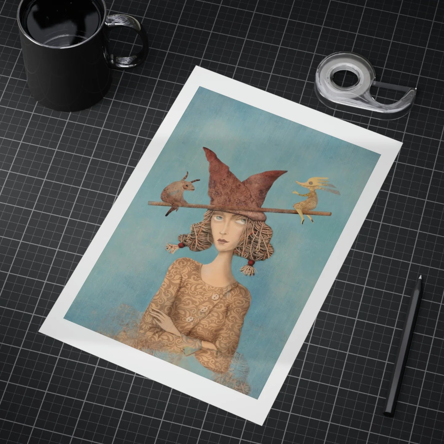 Libra - Zodiac Archival Print