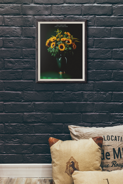 Sunflowers – Flower Print + Plant a Tree (wall art & decor)